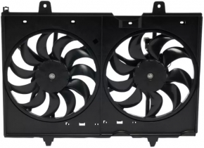 Nissan Rogue 10-15 radiator shroud diffuser assembly