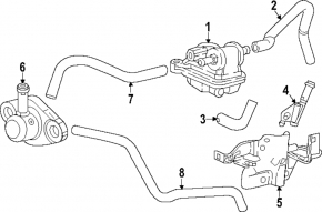 Fuel Vapor Purge Valve Honda CRV 23- 1.5T