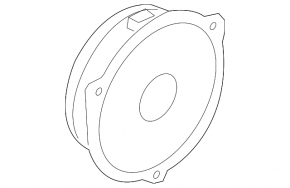 Audi A6 C8 19-25 Bang & Olufsen High-End Rear Right Door Speaker