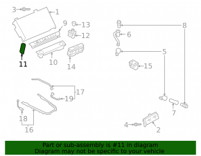Audi E-Tron 19-20 Chrome Start/Stop Button