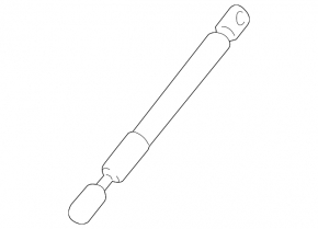 Bonnet shock absorber left Mini Cooper F56 3d 14-