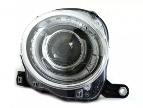 Front right headlight Fiat 500 12-19