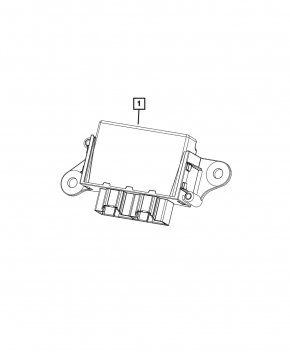 Parking Assist Control Module Jeep Grand Cherokee WL 21-25