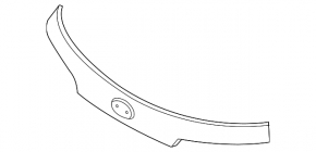 Trunk door trim Kia Sorento 14-15 rest