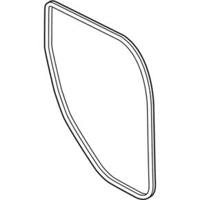 Door seal rear left Ford Escape MK3 13-