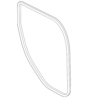 Door seal rear left Ford Escape MK3 13-
