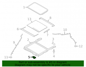Lincoln MKZ 13-20 hatch motor