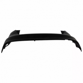 Rear bumper bare Ford Focus mk3 15-18 rest 4d for parking sensors graphite, broken mount, dented