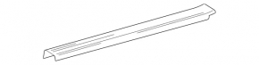 Front left door sill trim Mercedes W211 black