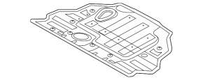 Engine protection Hyundai Sonata 11-14 hybrid