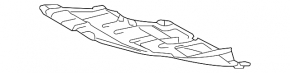 Engine protection lower left Toyota Camry v40 10-11