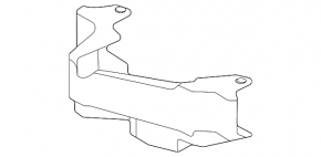 Lexus LX 22-26 Hood Lock Cover