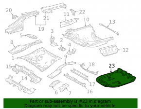 Lexus ES300h 19-26 Fuel Tank Guard
