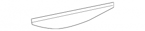 Reflector rear left VW Golf 15-17