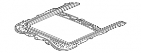 Hatch mechanism frame Honda HR-V 16-22