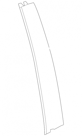 Honda Accord 23-26 front side door trim, rear left, structure