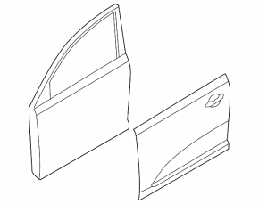 Kia Sportage 17-22 front left door