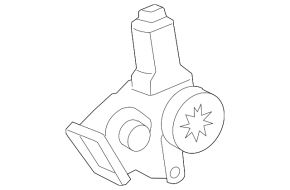 Front left window lift motor Toyota Rav4 06-12