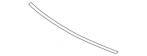 Front bumper seal Hyundai Elantra AD 17-18