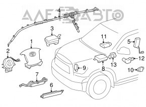 Occupant Sensor for Toyota Sequoia 2008-2016