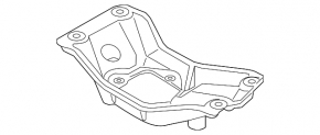 Crossmember automatic transmission Audi A4 B8 08-16 2.0T aluminum