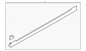 Right threshold Subaru Impreza 17- GK