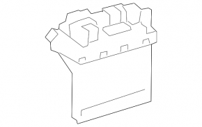 Mercedes W211 Underhood Fuse Box