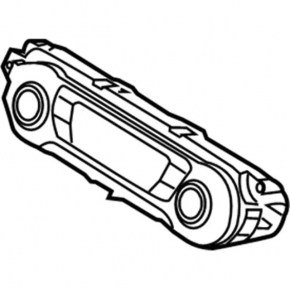 Climate control Ford Escape MK3 13-16 dorest manual