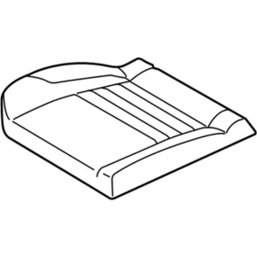Rear seat, 2nd row, right, Ford C-max MK2 13-18, beige cloth, dry cleanable