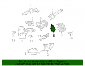 Steering Angle Sensor Buick Encore 13-19