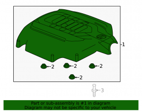 Acura MDX Engine Cover 14-20