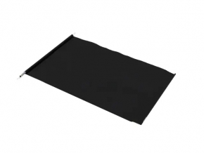 Black panoramic blind for Jeep Grand Cherokee WK2 11-22