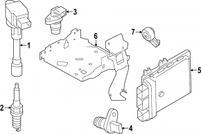 Nissan Rogue 15-17 Engine Computer ECU