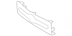 Front panel trim center lower Volvo XC60 18-23