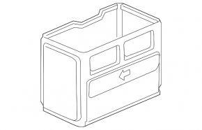 Battery Cover Honda Civic X FC 16-21