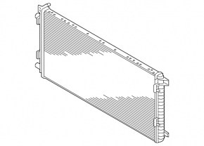 Water cooling radiator for the Audi E-Tron 19-23