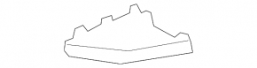 Lower right front bumper guard for Audi E-Tron 19-23