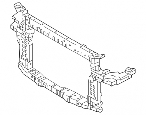 TV panel radiator Kia Sorento 16-20 TYG