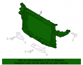 TV panel radiator Kia Sorento 16-20 TYG