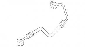 Air conditioning condenser-compressor pipe BMW 3 G20 20-22 B58