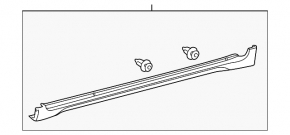 Left threshold for Toyota Sienna 11-17
