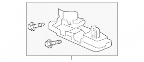 Airbag knee driver left Acura TLX 15-