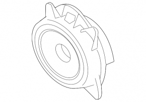 Left tweeter for Toyota Highlander 2008-2008