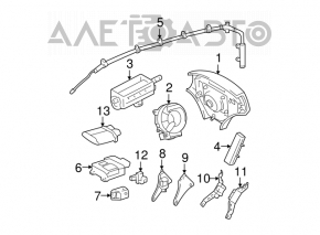 Lexus ES300 ES330 left door airbag sensor