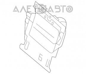 Back support for passenger seat Mercedes C-class W205 15-21