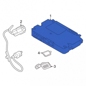 COMMUNICATION CONTROL MODULE Lincoln MKZ 13-14