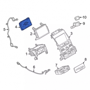 COMMUNICATION CONTROL MODULE Lincoln MKZ 13-14