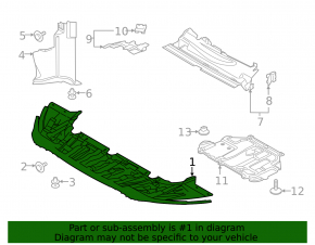 Front Bumper Guard Ford Transit Connect MK2 13-18