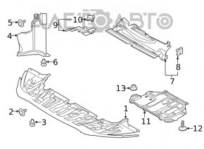 Front Bumper Guard Ford Transit Connect MK2 13-18