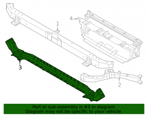 Lower TV bar Nissan Murano 25-26